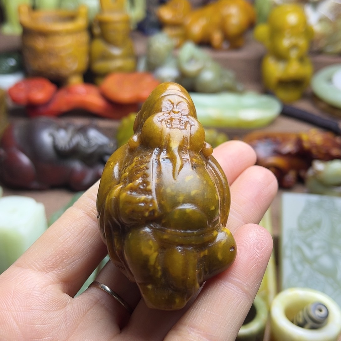 白玉菩提吊坠165。。