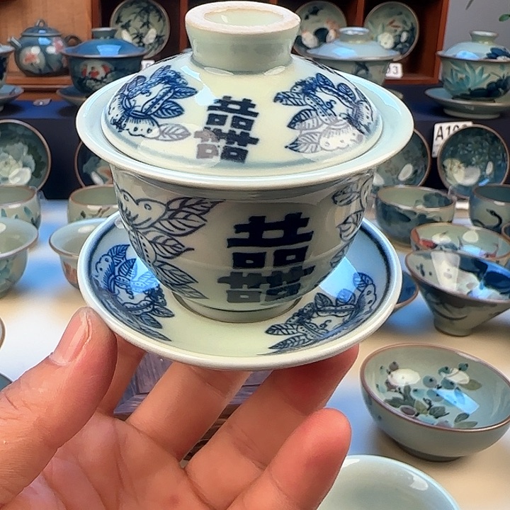 景德镇陶瓷陶瓷杯茶具