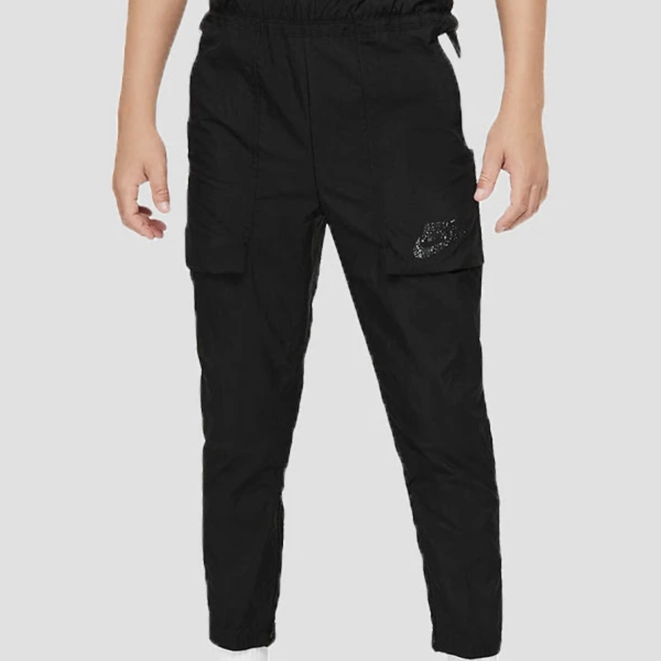 Nike童装 纯色透气松紧长裤 大童 DD8971 -010