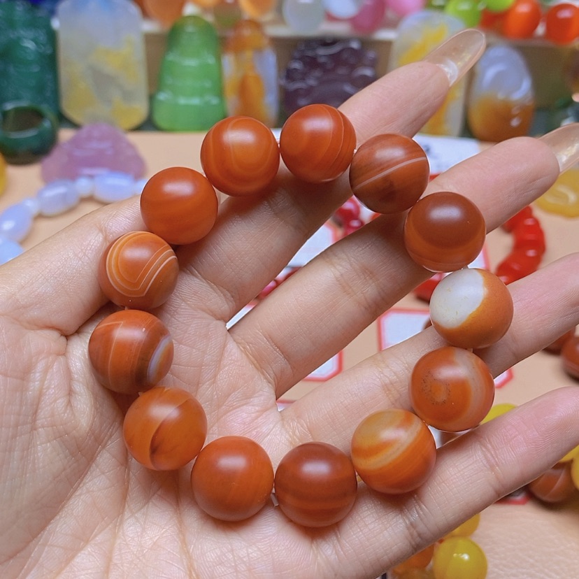 【闪购商品】玛瑙/玉髓颈饰未镶嵌缘***庆