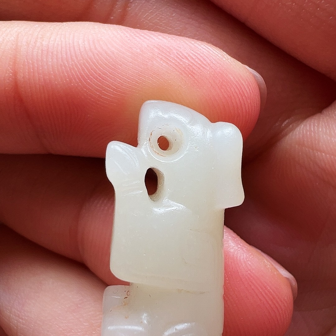 和田玉未镶嵌颈饰大****9