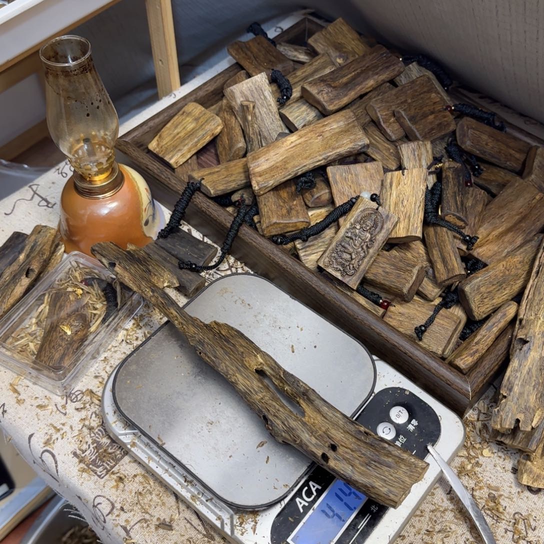 沉香沉香碎屑乌身41g