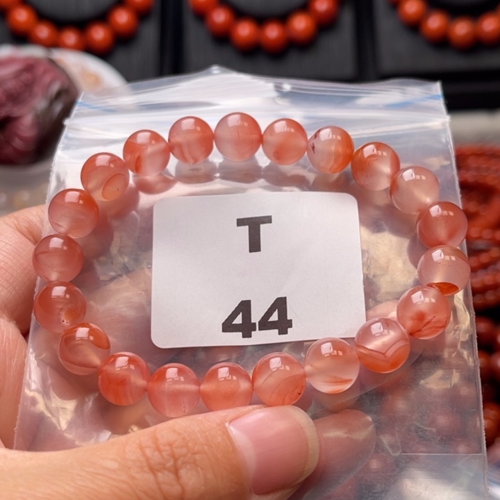 南红玛瑙未镶嵌多样性发货默认微瑕称重9mm