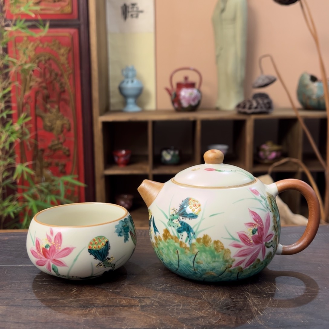 杯景德镇纯手工手绘陶瓷