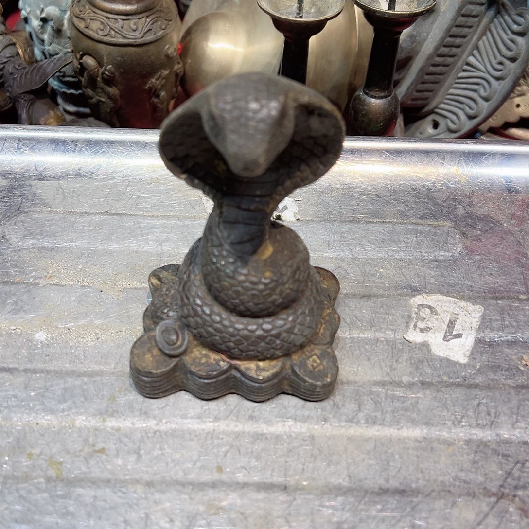 黄铜摆件，文房摆件