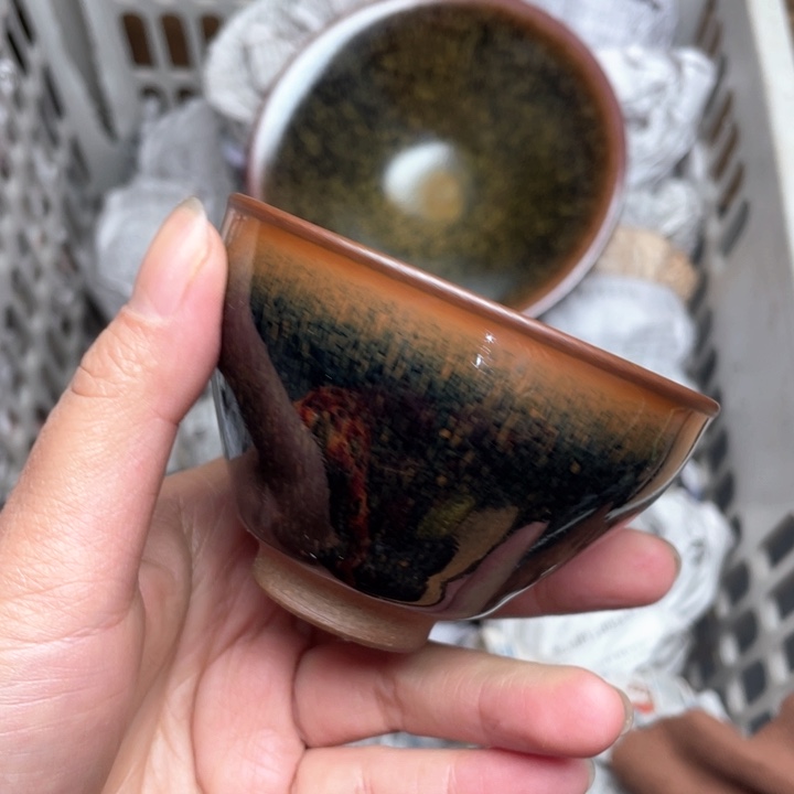 茶盏建窑建盏主人杯