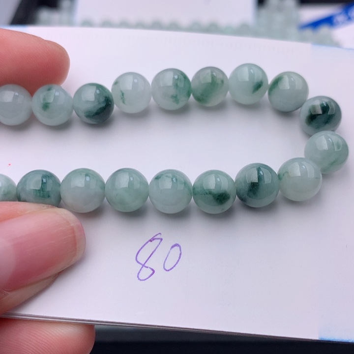 翡翠手链未镶嵌多样性