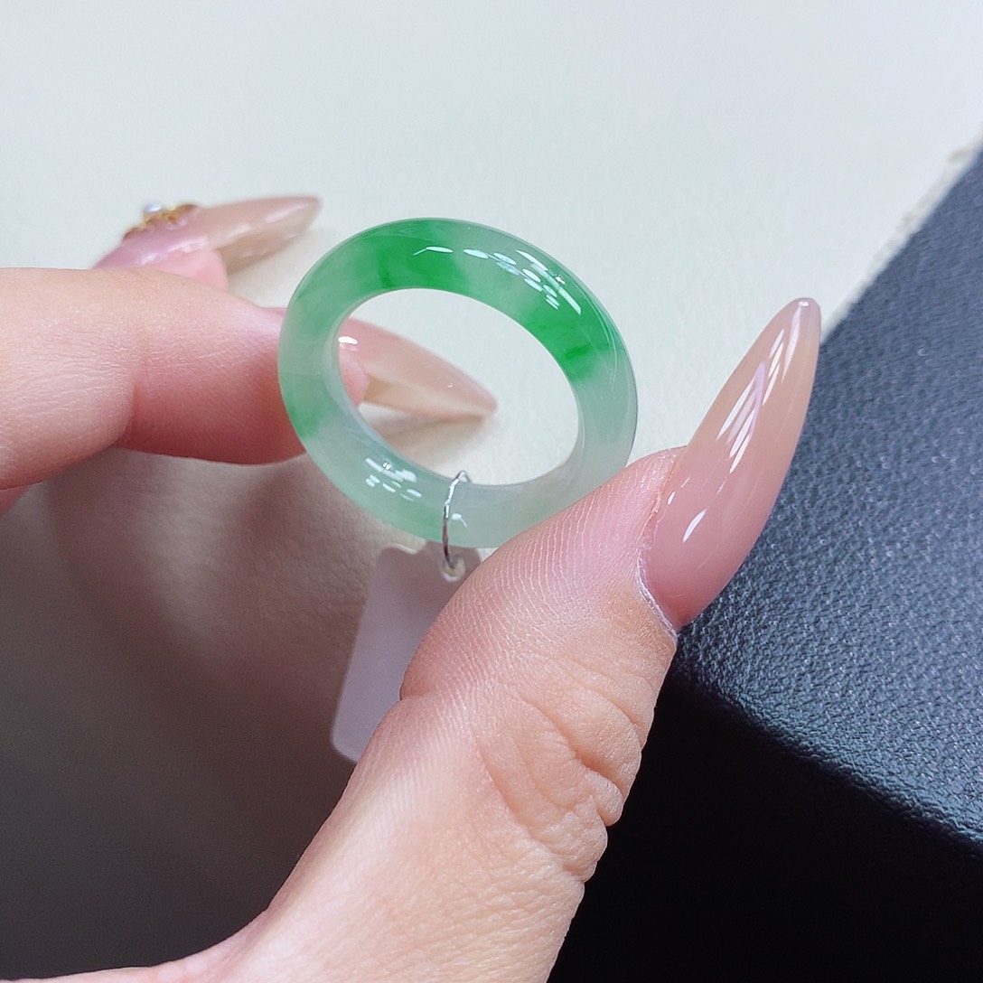 未镶嵌戒指翡翠17号