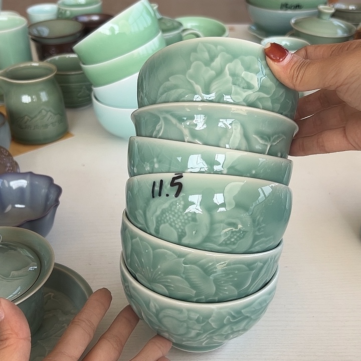 小米茶器龙泉青瓷