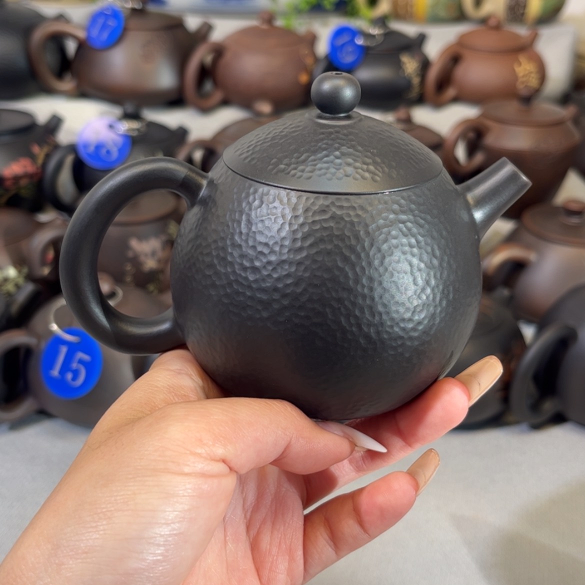 【闪购商品】红泥 锤纹 容量 230c c