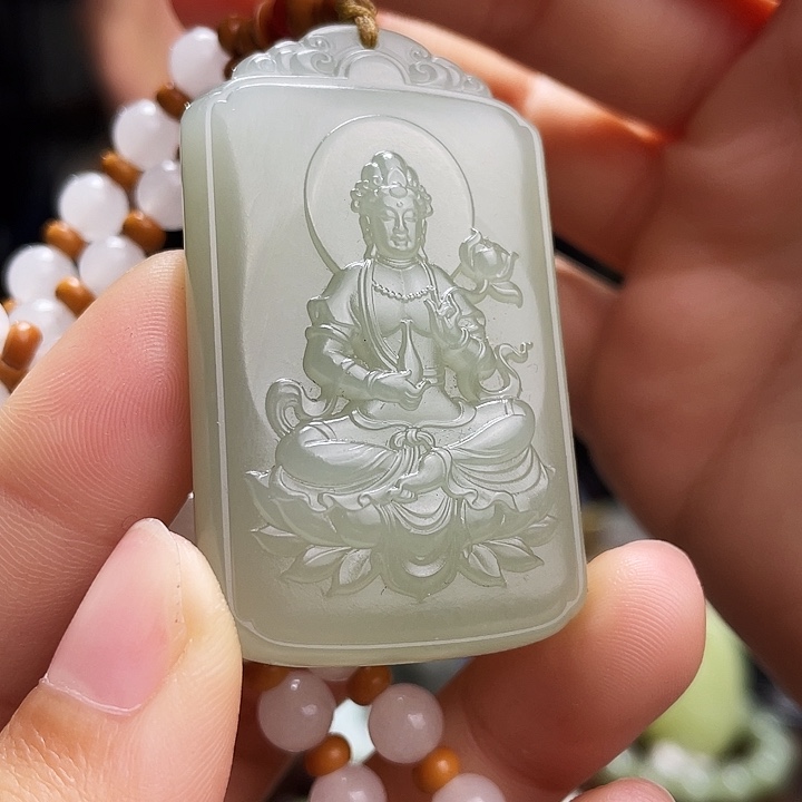 和田玉挂件未镶嵌定制发货