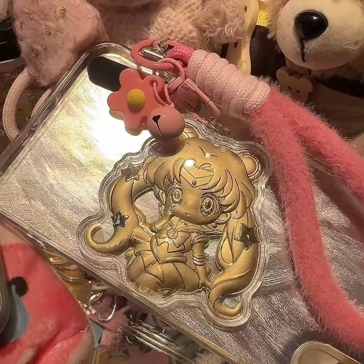 新款创意【财神 美少女战士】钥匙扣手机包包挂件送礼佳