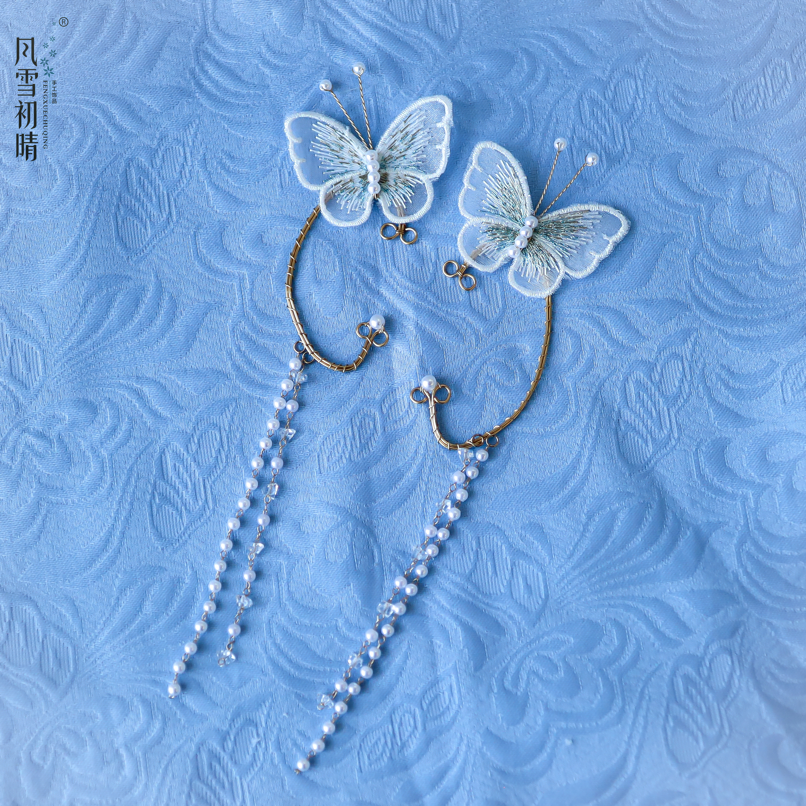 风雪初晴小蝶令耳挂（一元购）发簪汉服百搭气质时尚少女古风清新配