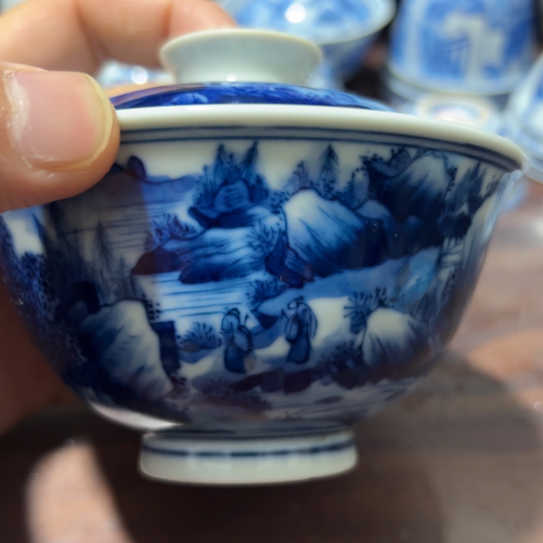 阡*青花瓷器等艺术