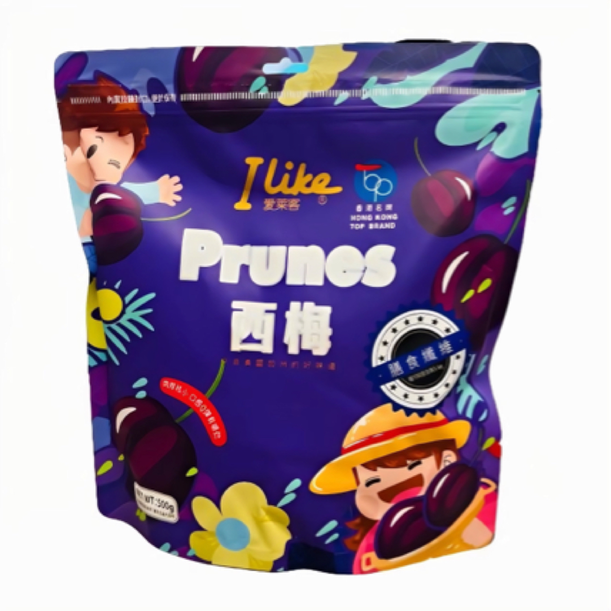 香港名牌爱莱客西梅（大颗粒）