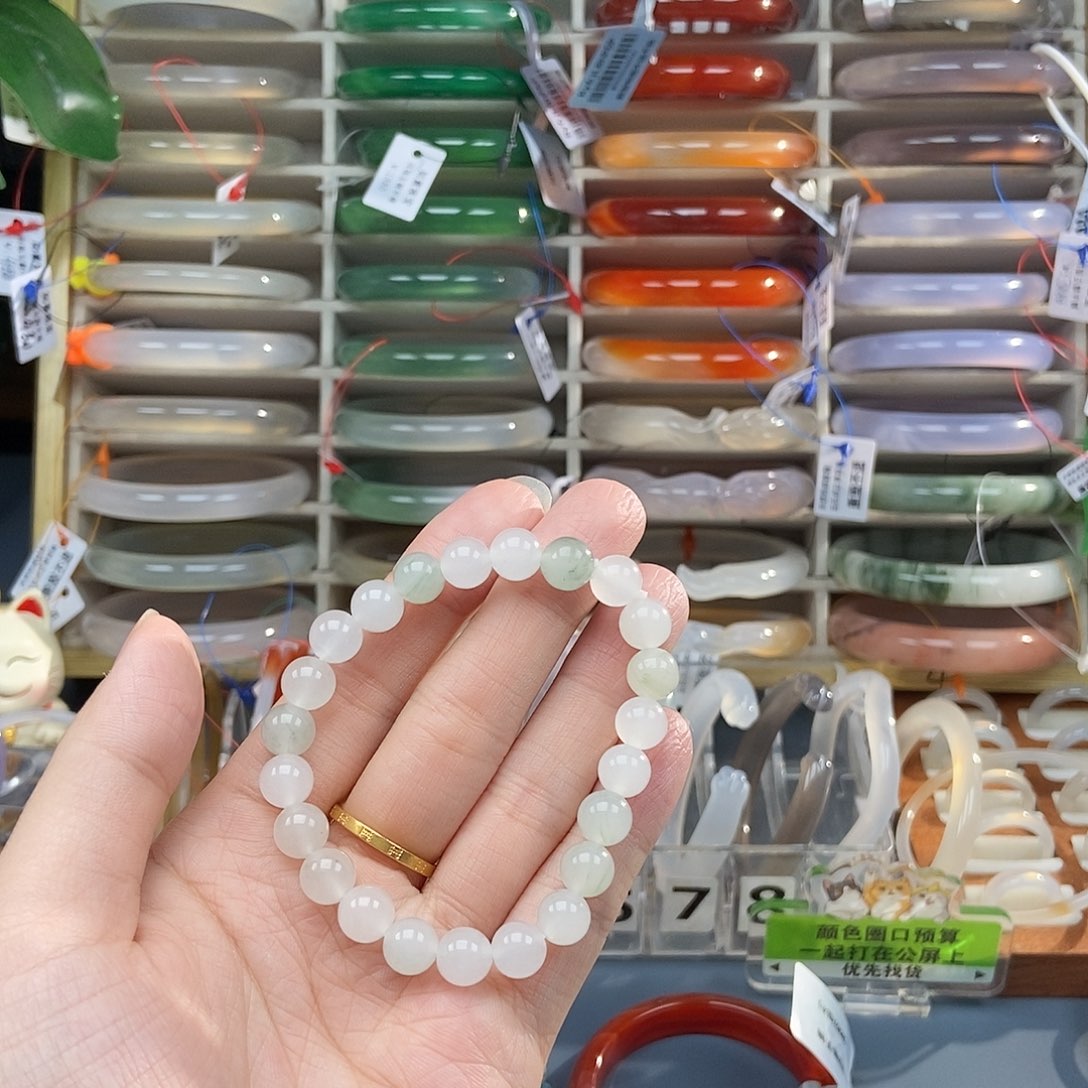 石英质玉未镶嵌手串394