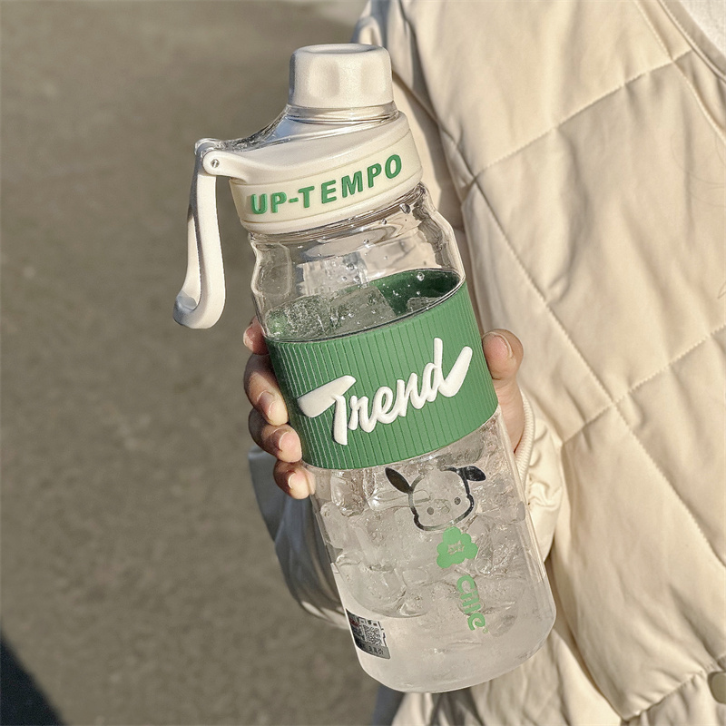 CILLE/希乐大容量水杯学生运动随手杯便携防摔泡茶杯子儿童吸管杯