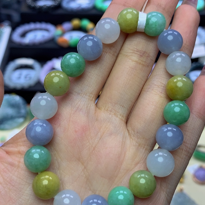 未镶嵌翡翠手链翡翠