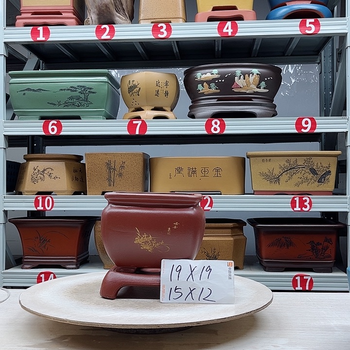 紫砂花盆紫砂花盆