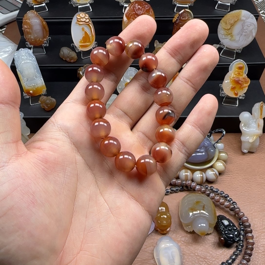 玛瑙/玉髓未镶嵌吊坠(不含链)