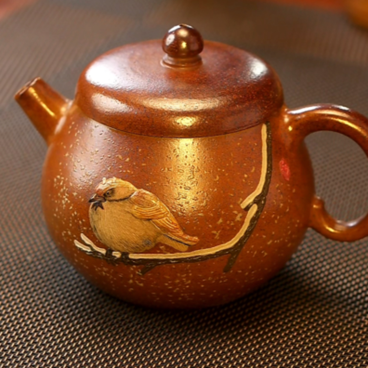 念一《胖鸟/雪鸟》180cc段泥柴烧茶壶紫砂壶