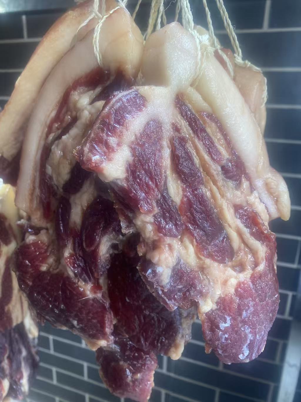 【腊梅头肉】彩妹精选腊味瘦肉咸香味十足 口感好  