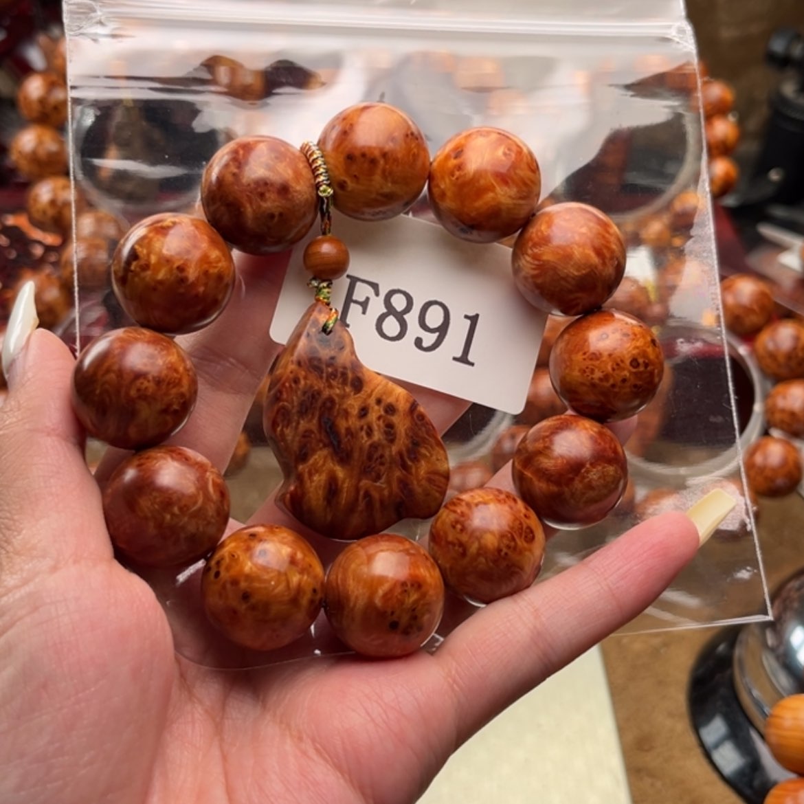 【闪购商品】柏木（崖柏）手串/手链20金刚骨料