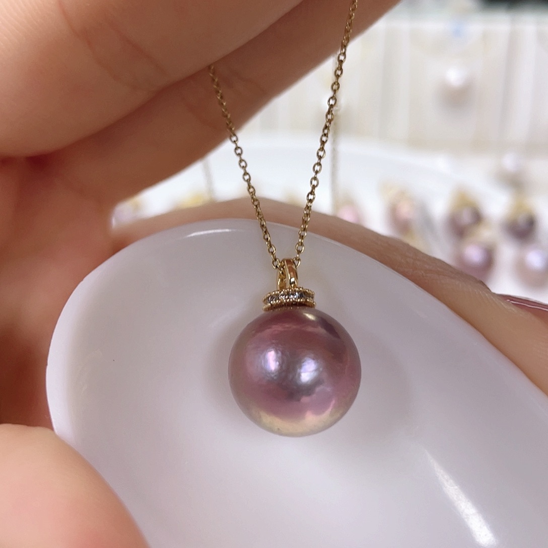 淡水珍珠未镶嵌吊坠(赠链)