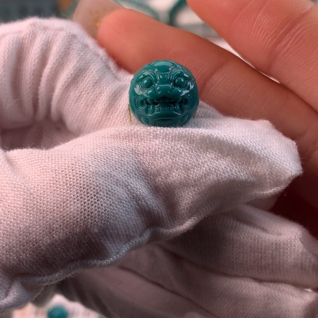 绿松石未镶嵌配饰蕊