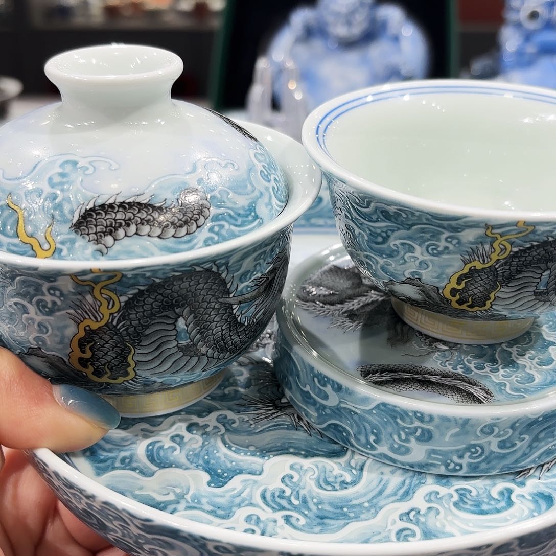 瓷片景德镇美术作品