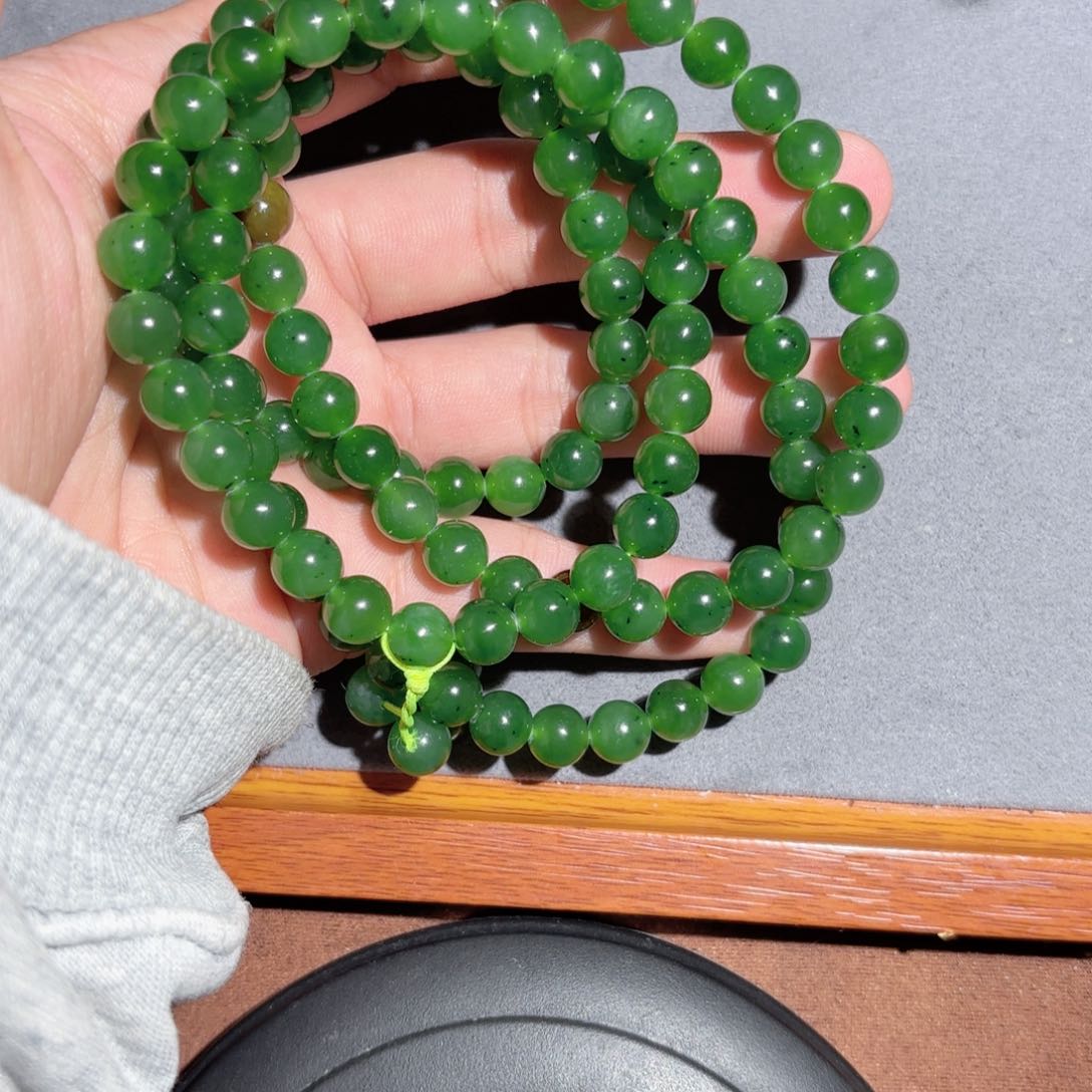 和田玉手链未镶嵌