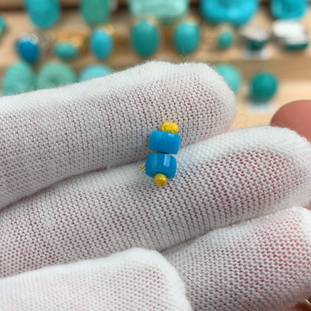 绿松石配饰未镶嵌4.9mm