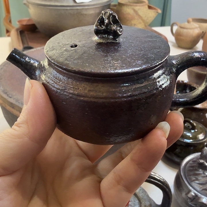 知*柴烧汉瓦蔚县青砂器