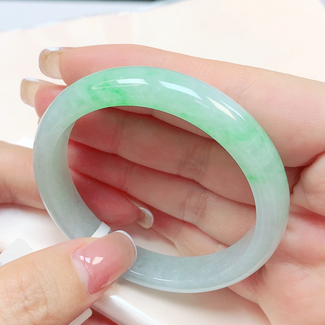 未镶嵌手镯翡翠抖音287