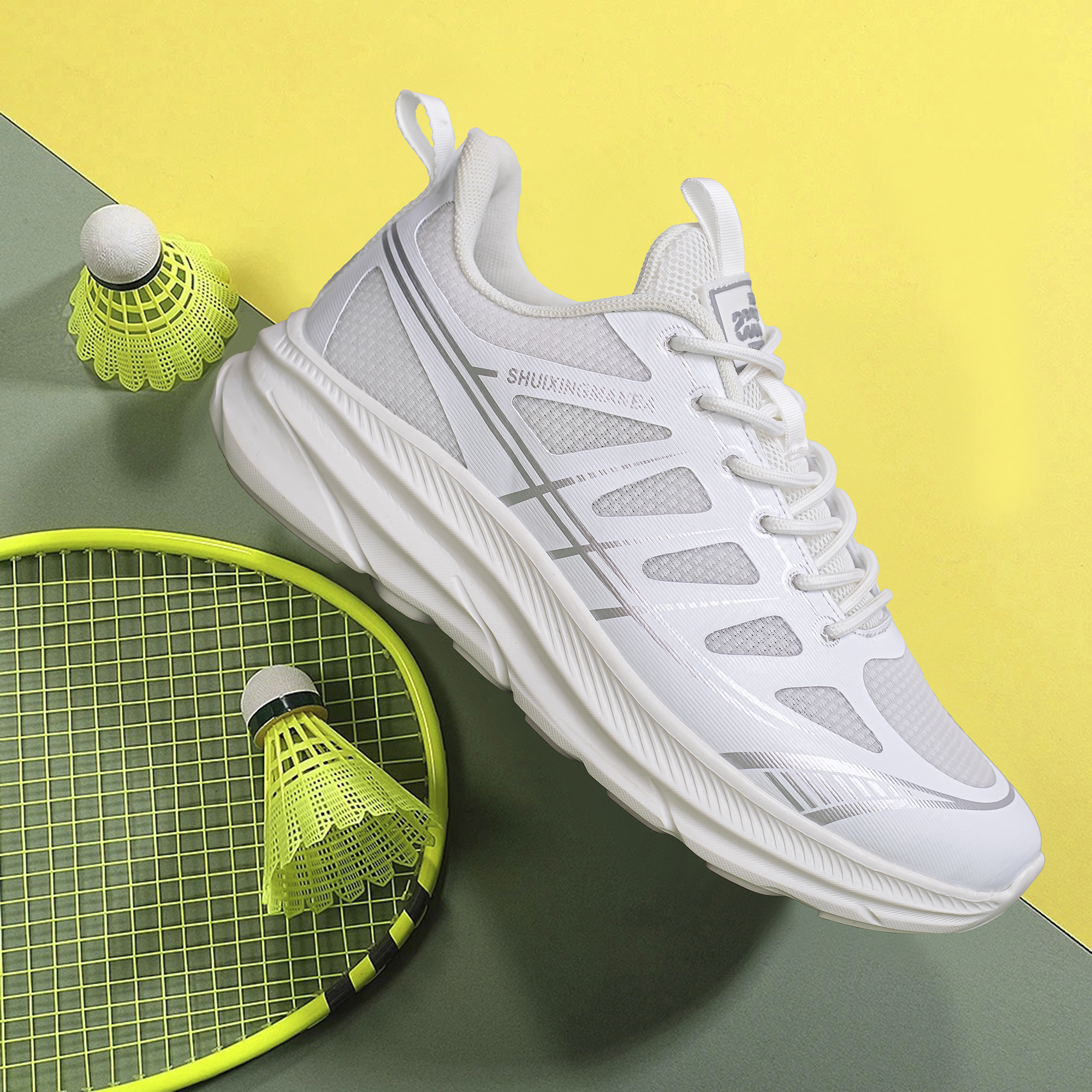 【一森家】秋款时尚百搭潮鞋舒适潮流运动透气减震休闲鞋YS0119