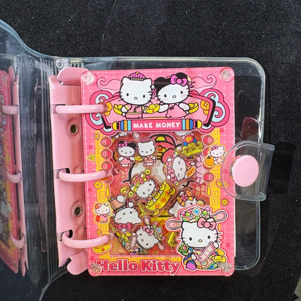 【A9尺寸】独某家手绘卡包 /卡册/迷你摸鱼画本亚克力活页笔记本diy