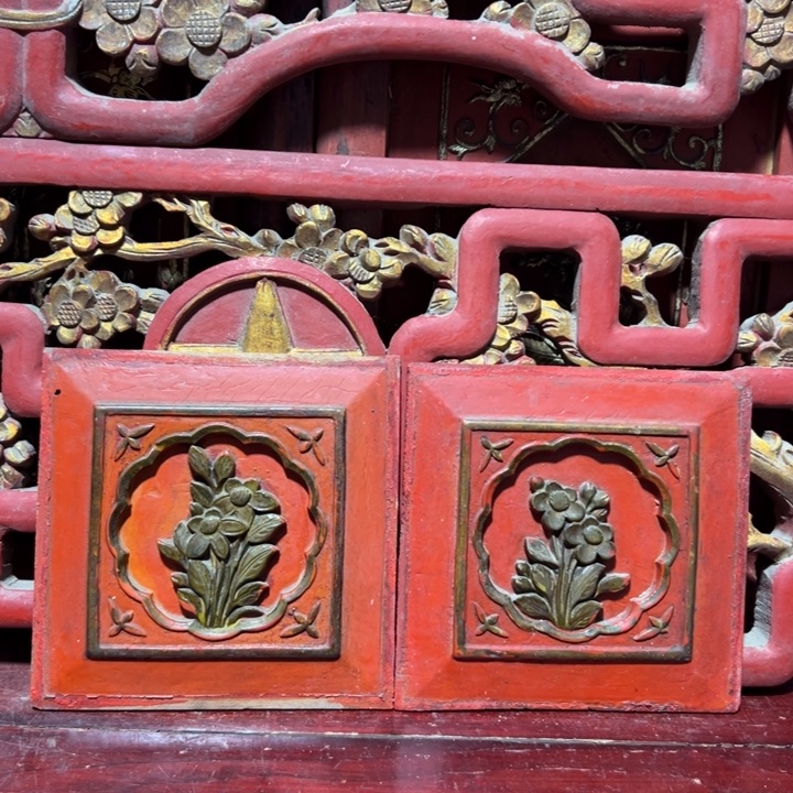 渔***鱼木木雕工艺品摆件