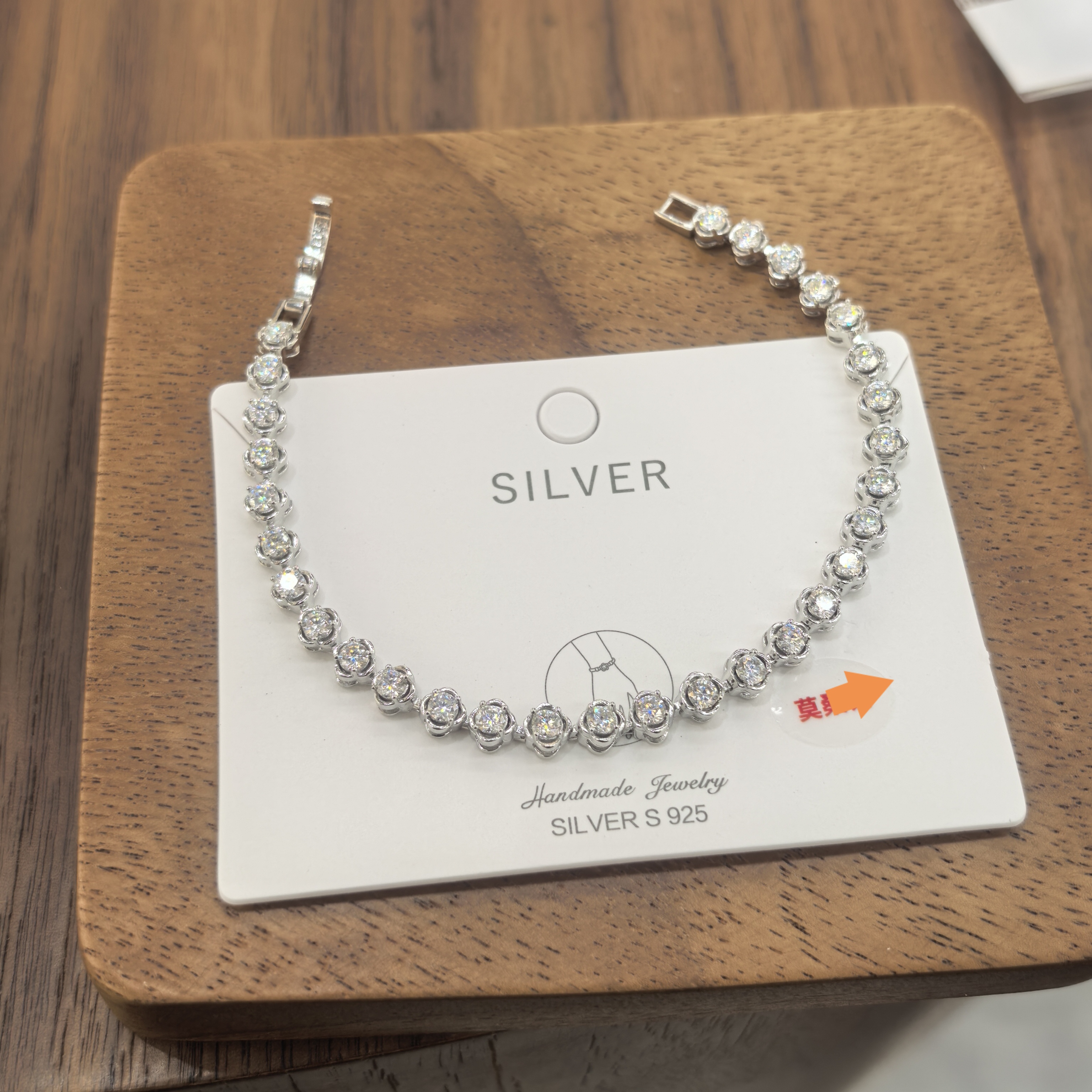 925银手链 D436九两五满桑桑闪闪手链