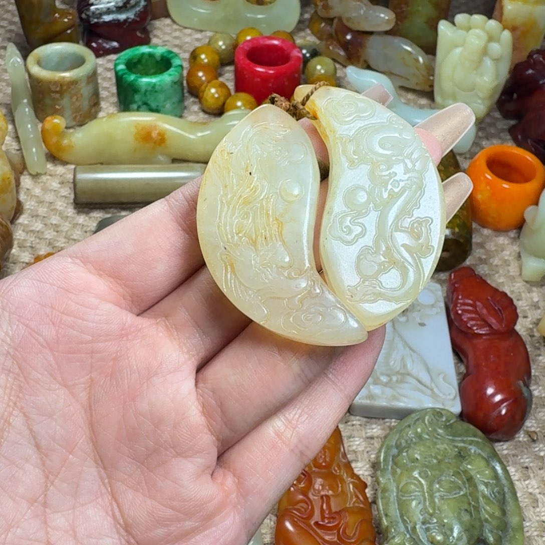 吊坠白玉菩提挂件