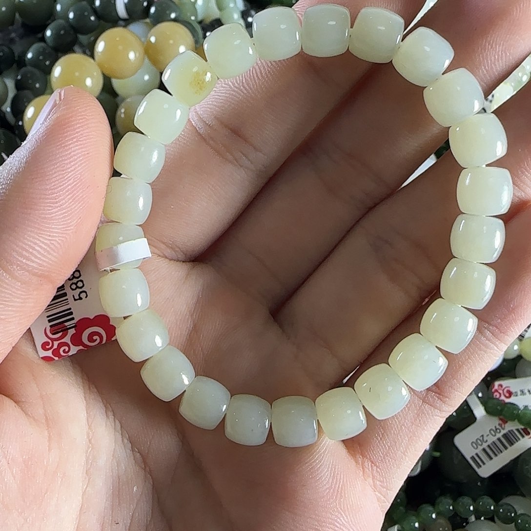 和田玉手链未镶嵌261