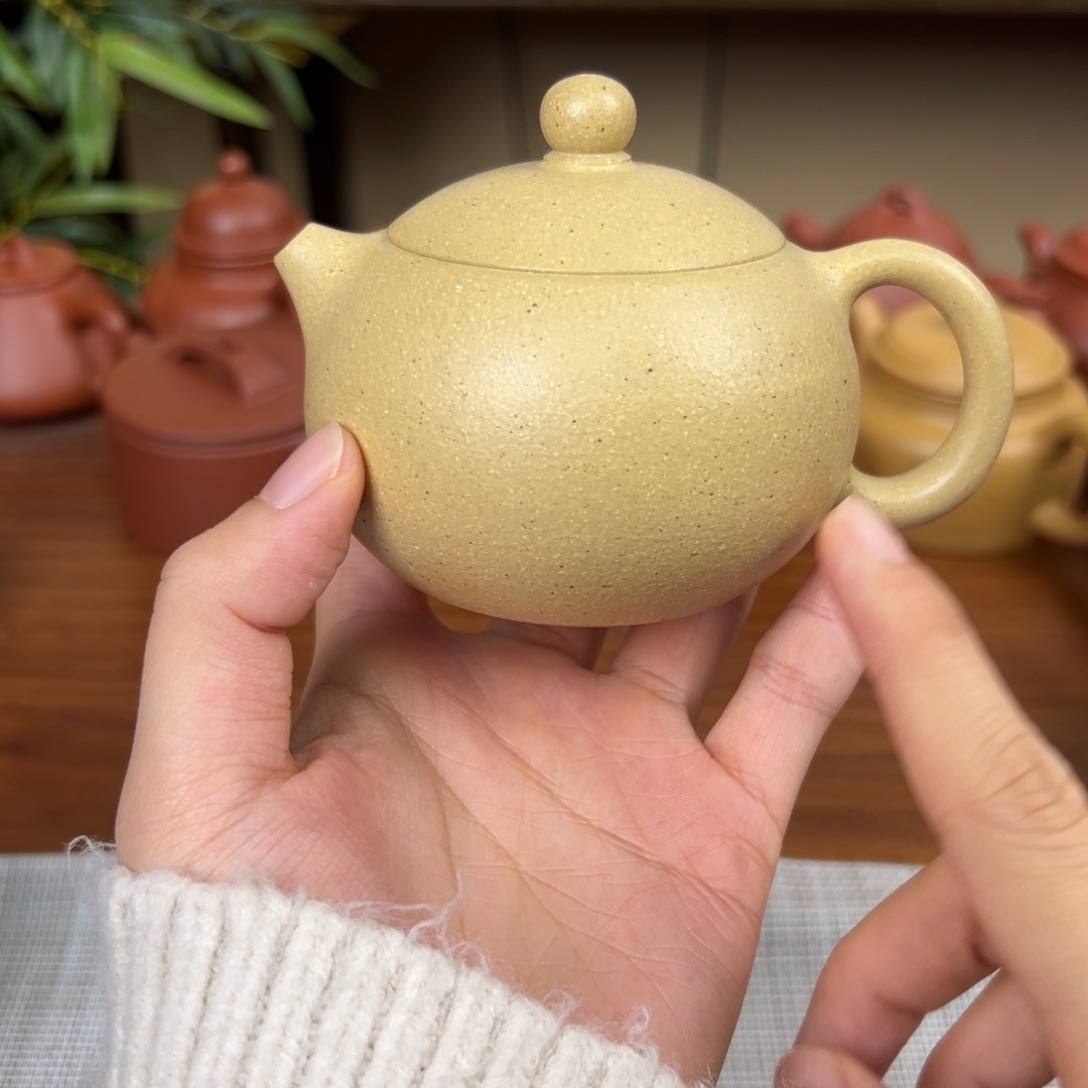 馨***月紫砂茶壶紫砂壶西施本段170cc全手福利