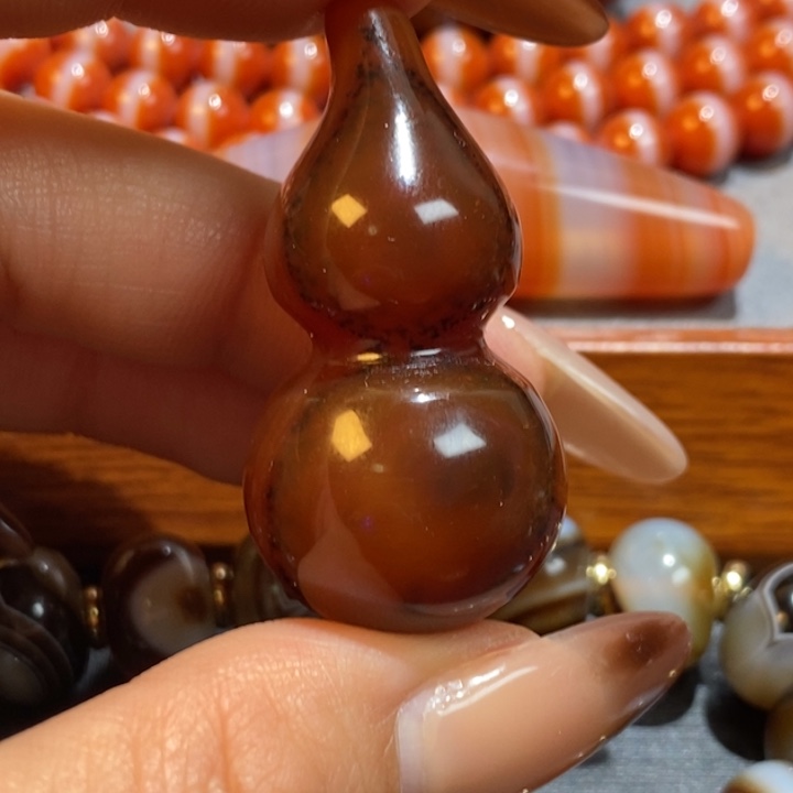 玛瑙/玉髓未镶嵌颈饰