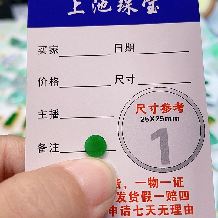 【闪购商品】翡翠颈饰未镶嵌格**开翡翠