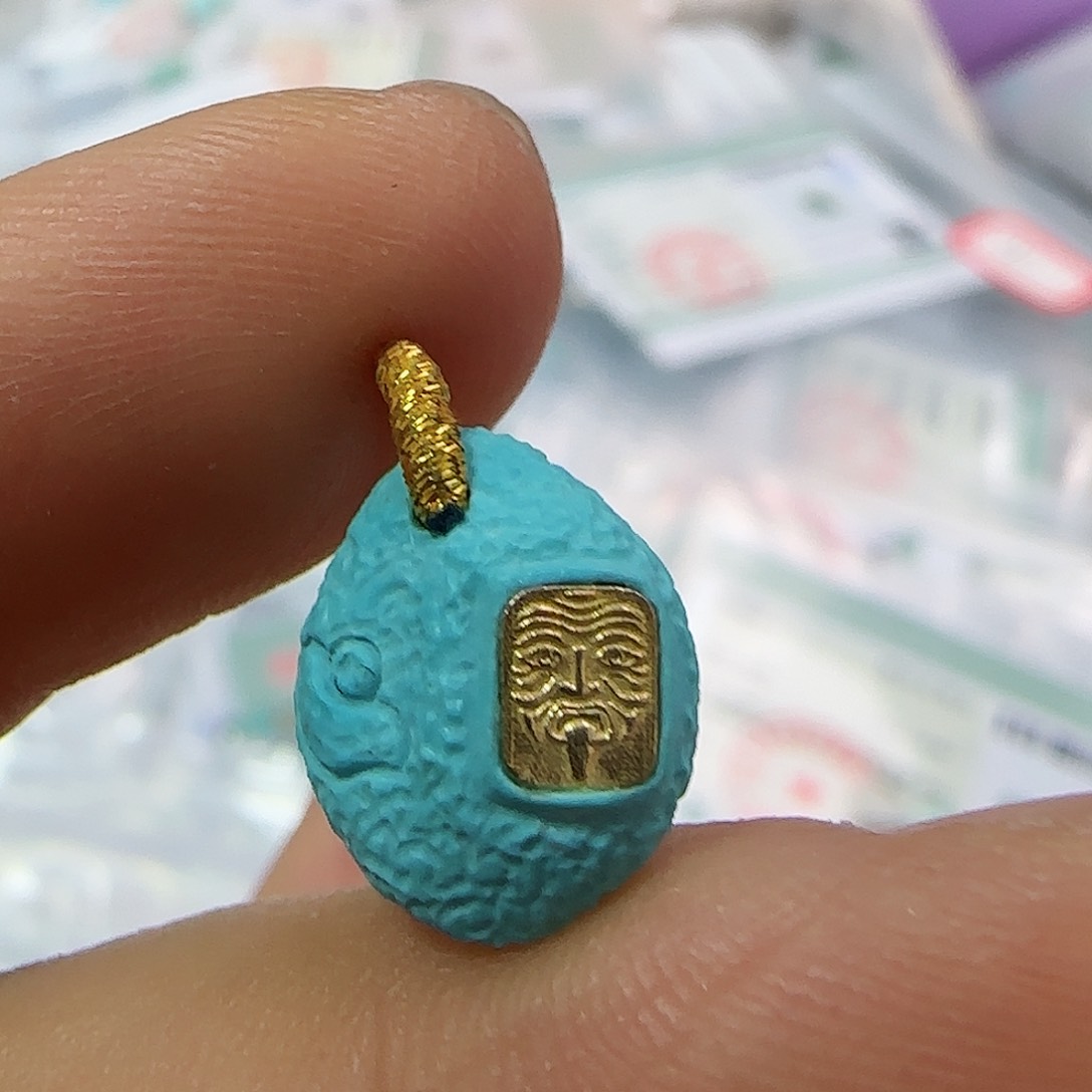 绿松石珠宝半成品未镶嵌