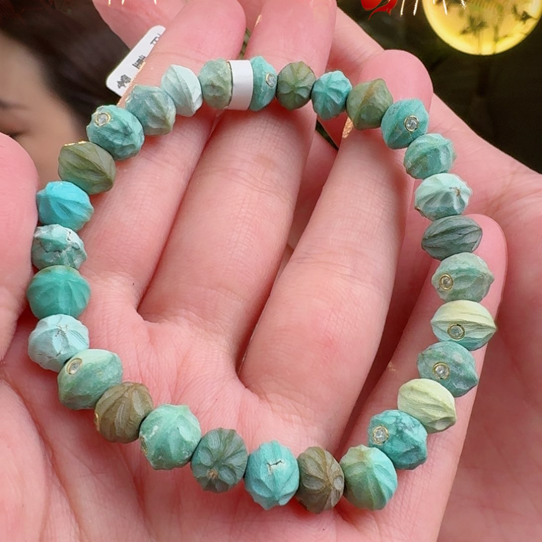 绿松石珠宝奇石未镶嵌