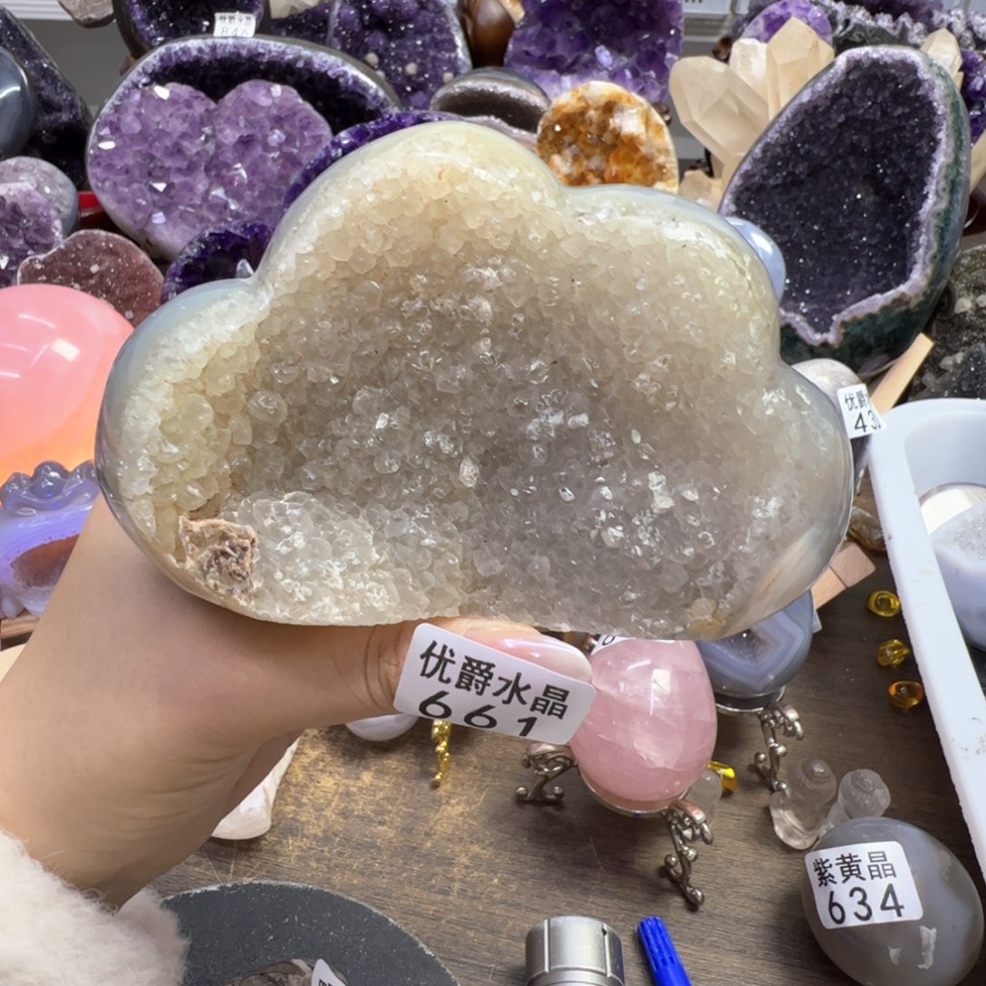 未镶嵌大型摆件（非配饰）紫晶661