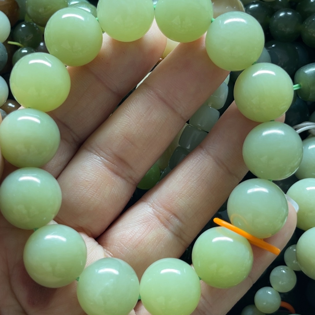 和田玉手链未镶嵌