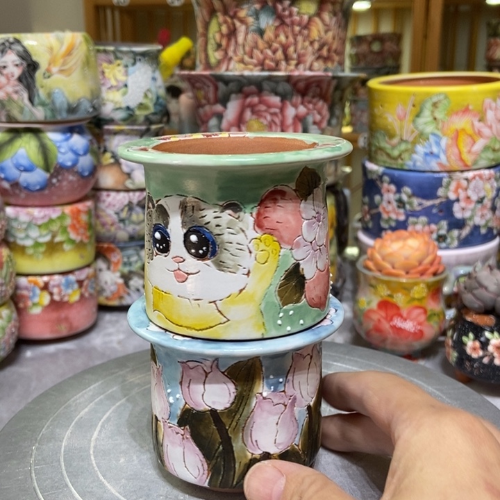景德镇艺术手绘作品