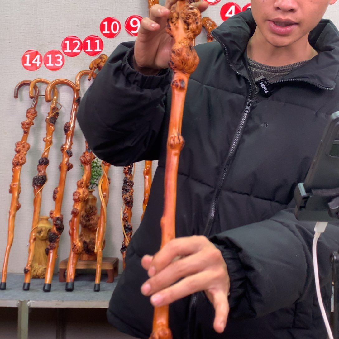 黑果木天然实木带自然纹裂介意勿拍