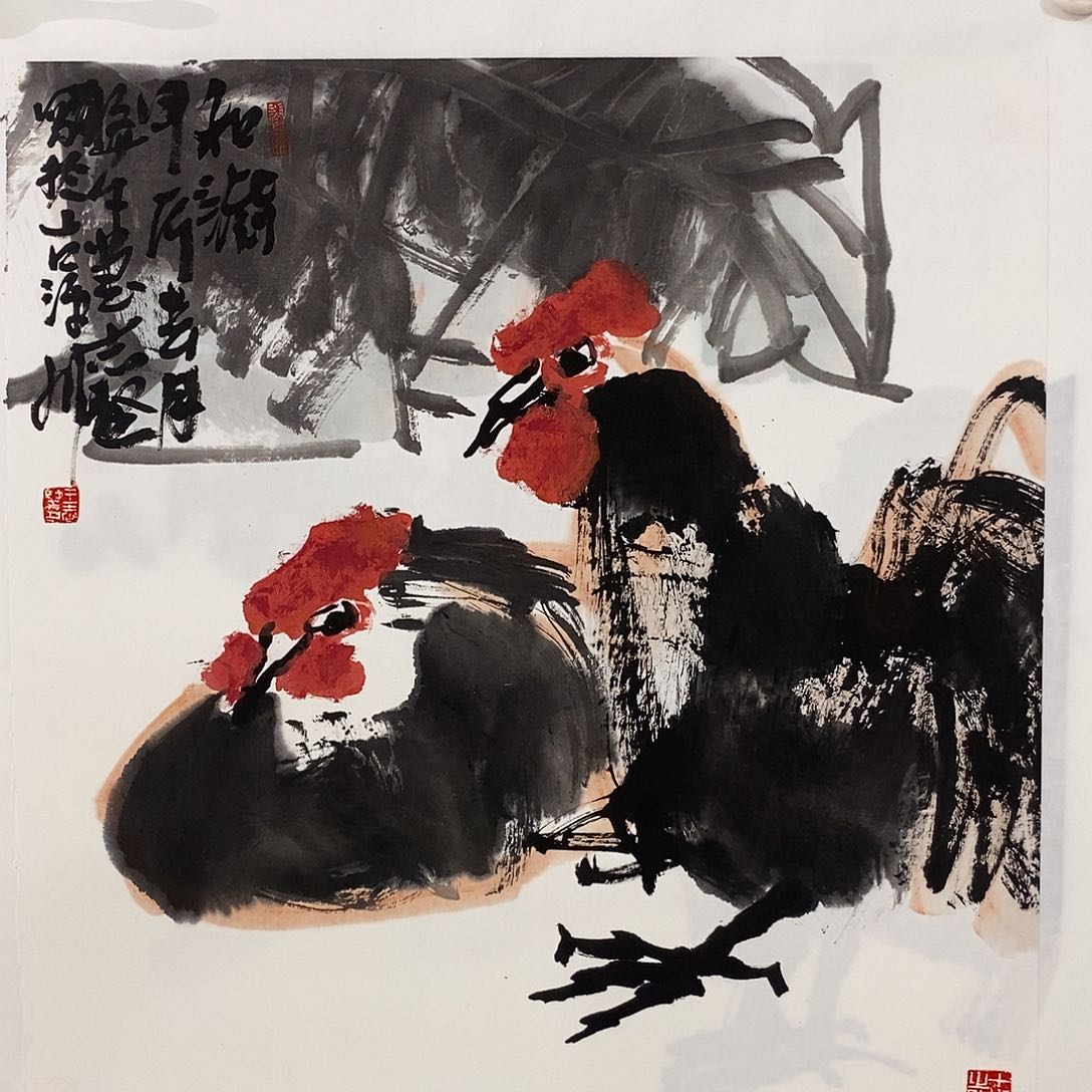 国画书画作品多次参加全国书画